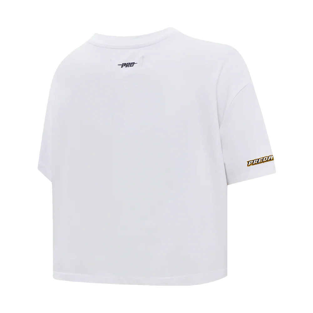 NHL NASHVILLE PREDATORS SCRIPT TAIL WOMEN'S SJ BOXY TEE