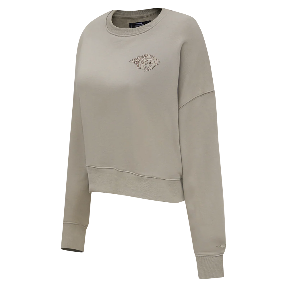 NHL NASHVILLE PREDATORS NEUTRAL FLEECE CREWNECK