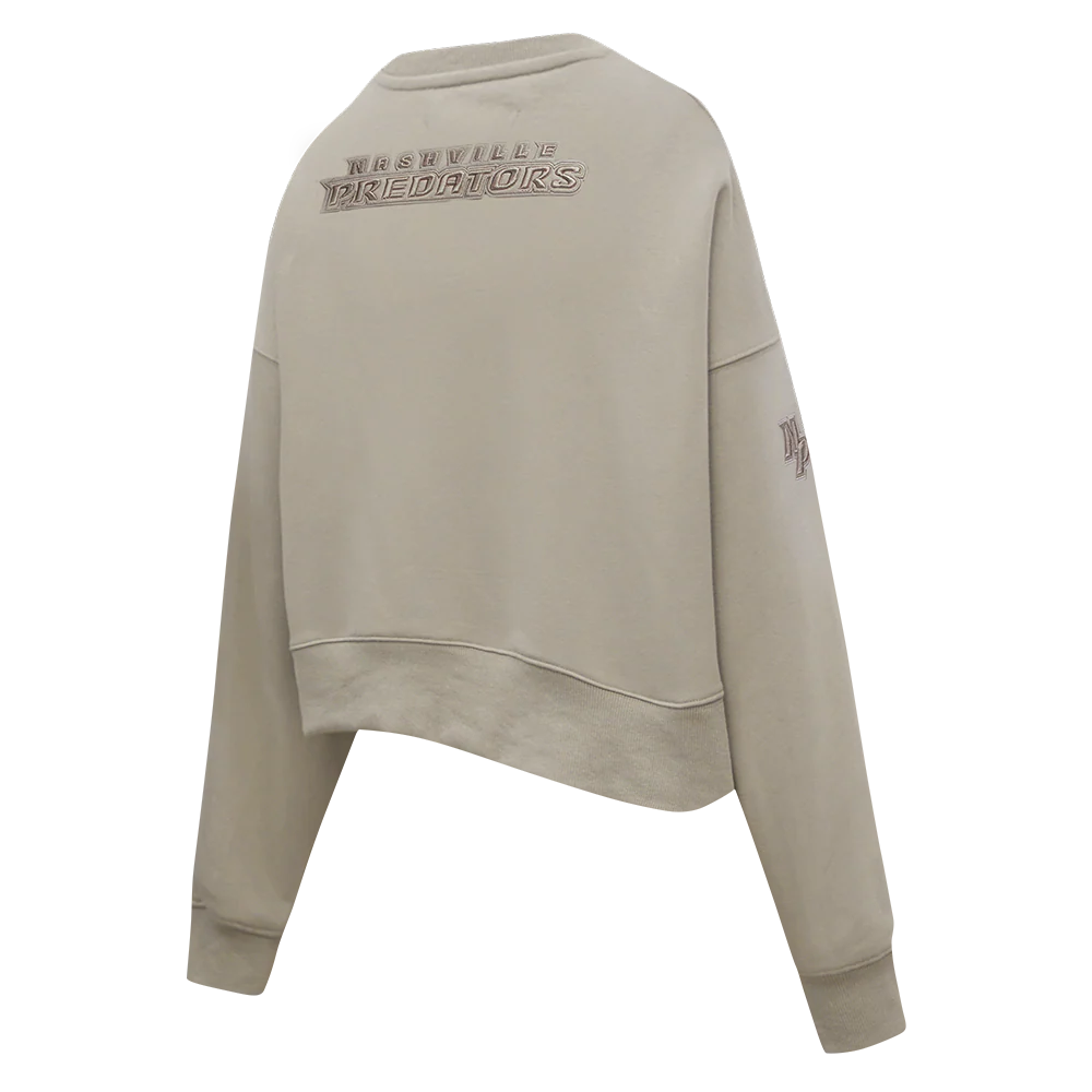 NHL NASHVILLE PREDATORS NEUTRAL FLEECE CREWNECK