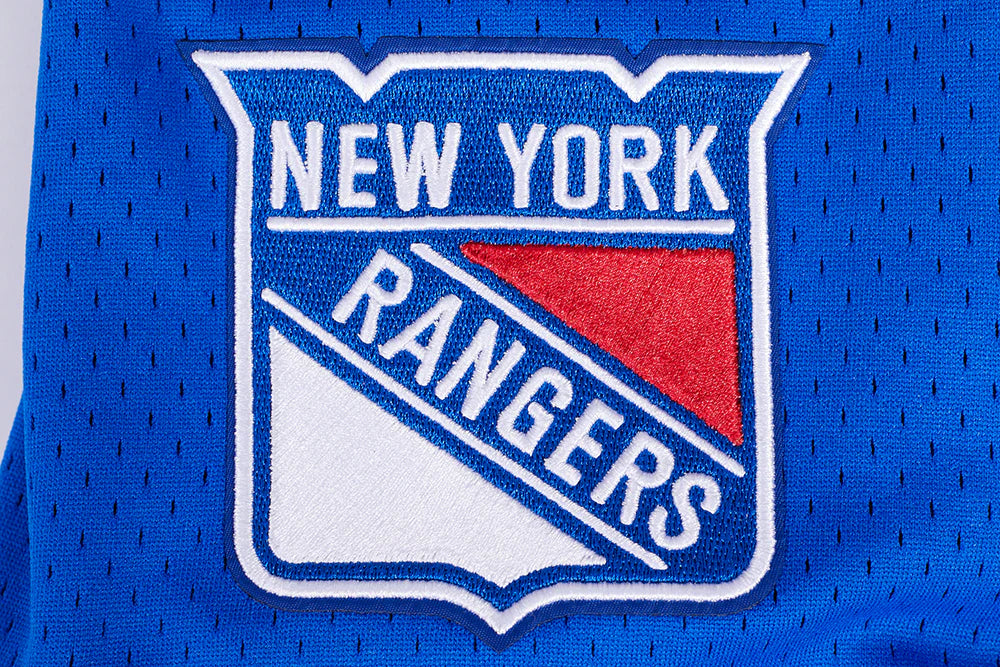 NHL NEW YORK RANGERS CLASSIC MEN'S MESH BUTTON DOWN JERSEY