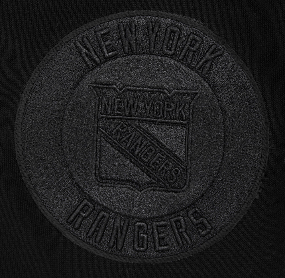 NHL NEW YORK RANGERS NEUTRAL DROP SHOULDER FLEECE PULLOVER HOODIE