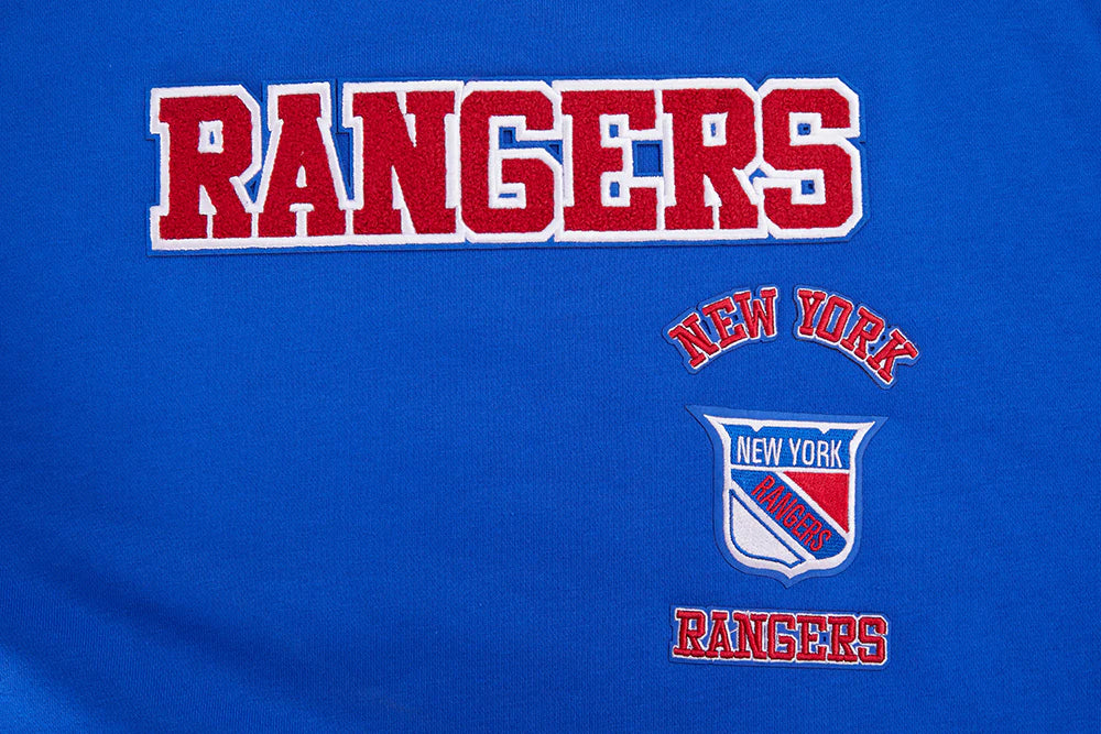 NHL NEW YORK RANGERS RETRO CLASSIC WOMEN'S RIB CREWNECK