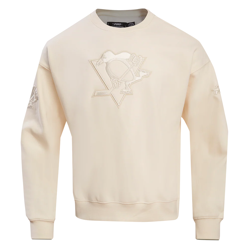 NHL PITTSBURGH PENGUINS NEUTRAL DROP SHOULDER MEN'S CREWNECK