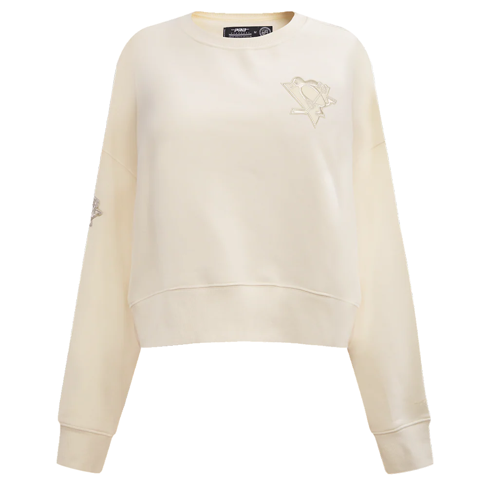 NHL PITTSBURGH PENGUINS NEUTRAL WOMEN'S CREWNECK