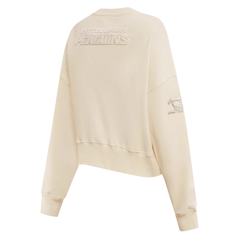 NHL PITTSBURGH PENGUINS NEUTRAL WOMEN'S CREWNECK