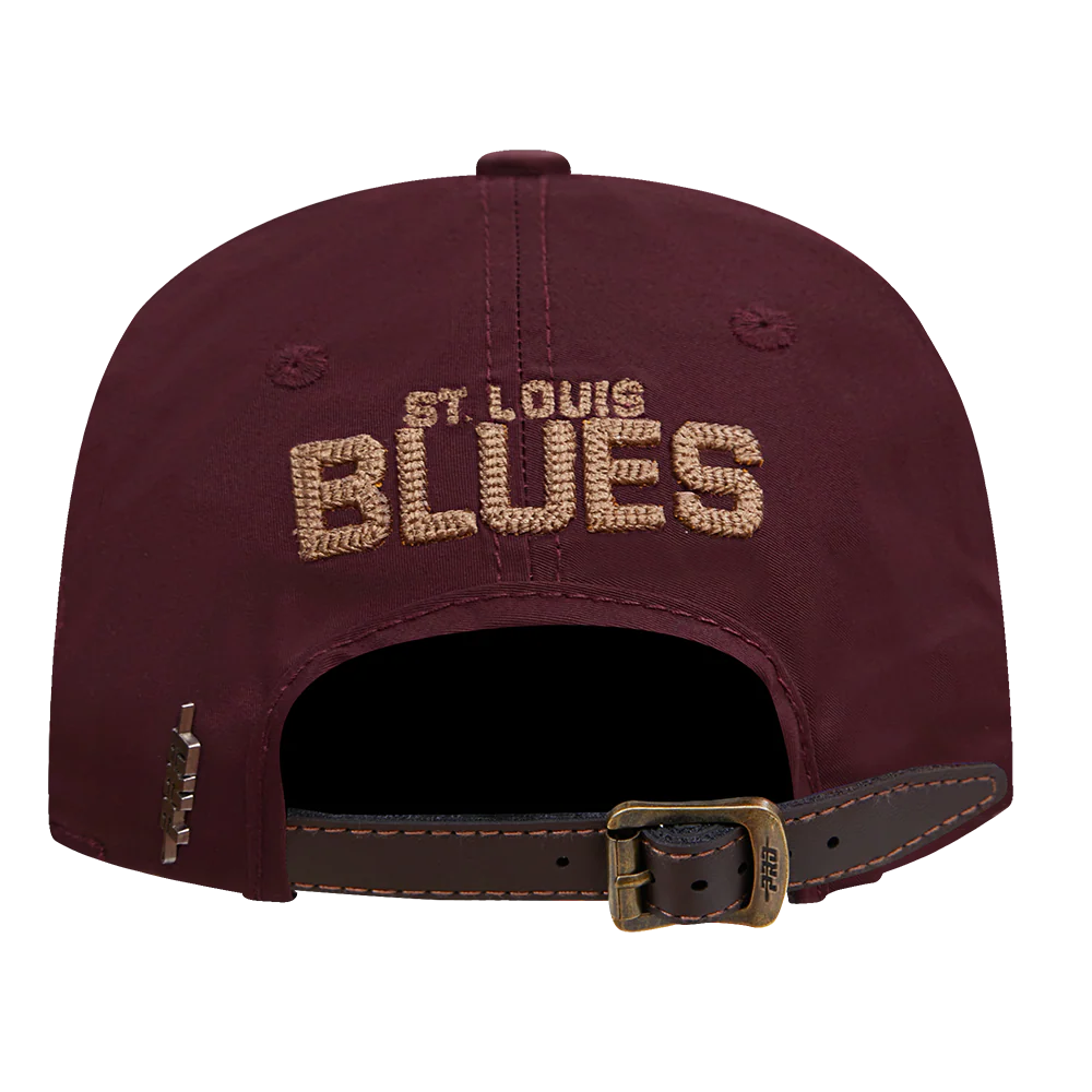 NHL ST. LOUIS BLUES TAIL SWEEP STRAPBACK HAT