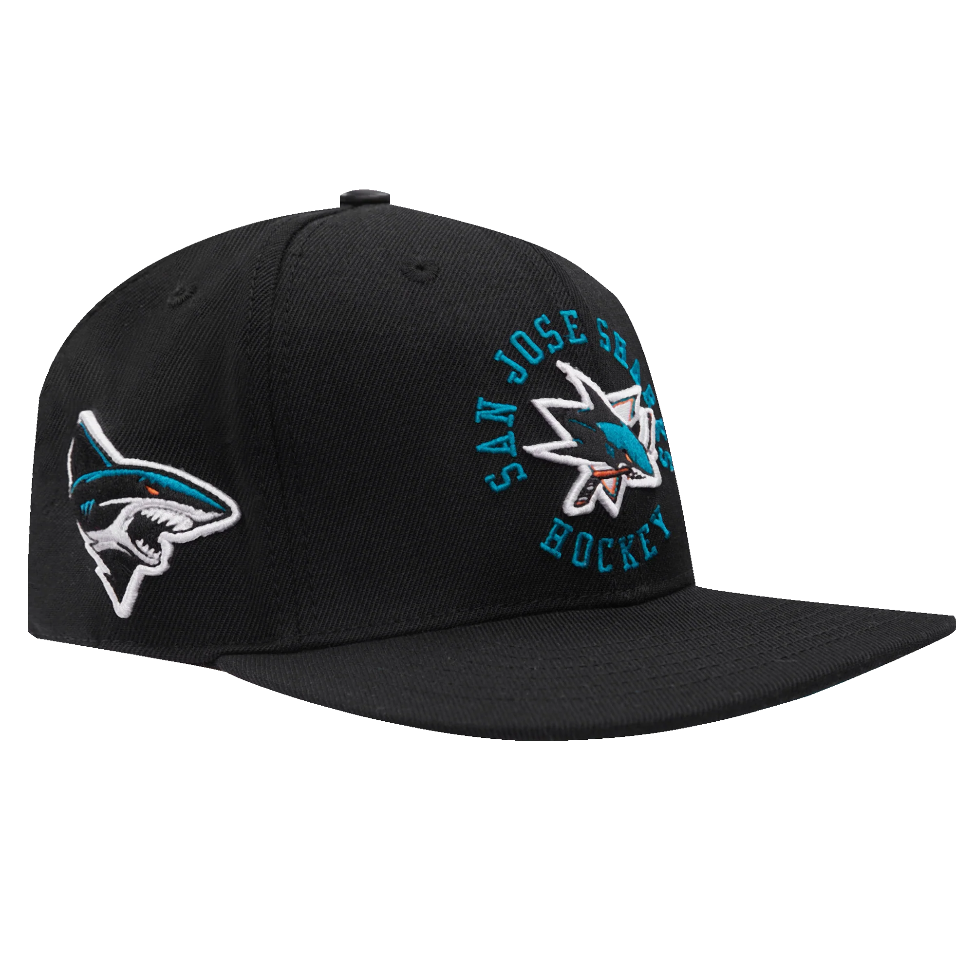 NHL SAN JOSE SHARKS HYBRID UNISEX SNAPBACK HAT