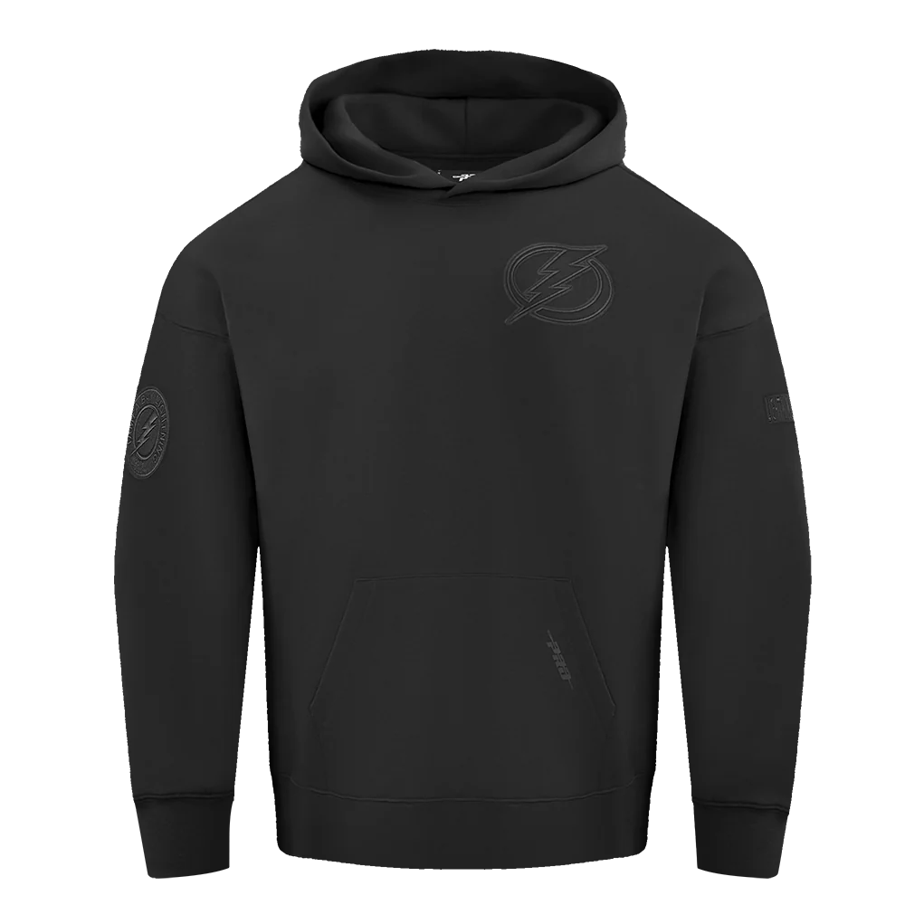 NHL TAMPA BAY LIGHTNING NEUTRAL MEN'S DROP SHOULDER PULLOVER HOODIE
