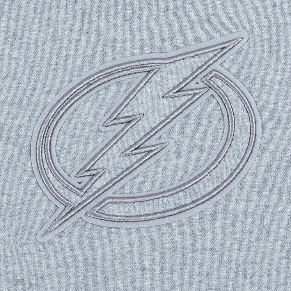 NHL TAMPA BAY LIGHTNING NEUTRAL MEN'S DROP SHOULDER PULLOVER HOODIE