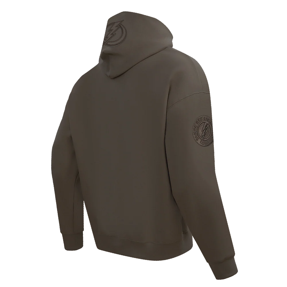 NHL TAMPA BAY LIGHTNING NEUTRAL MEN'S DROP SHOULDER PULLOVER HOODIE