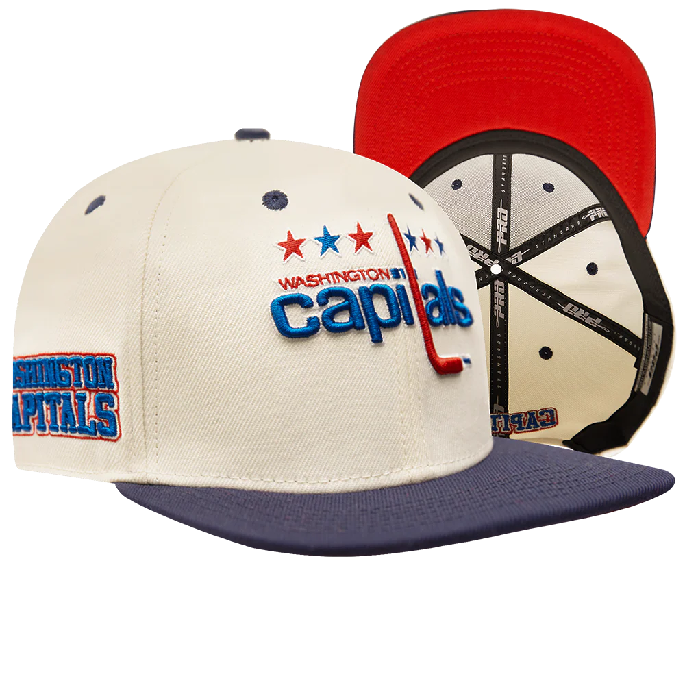 NHL WASHINGTON CAPITALS RETRO CLASSIC UNISEX PRIMARY LOGO WOOL SNAPBACK