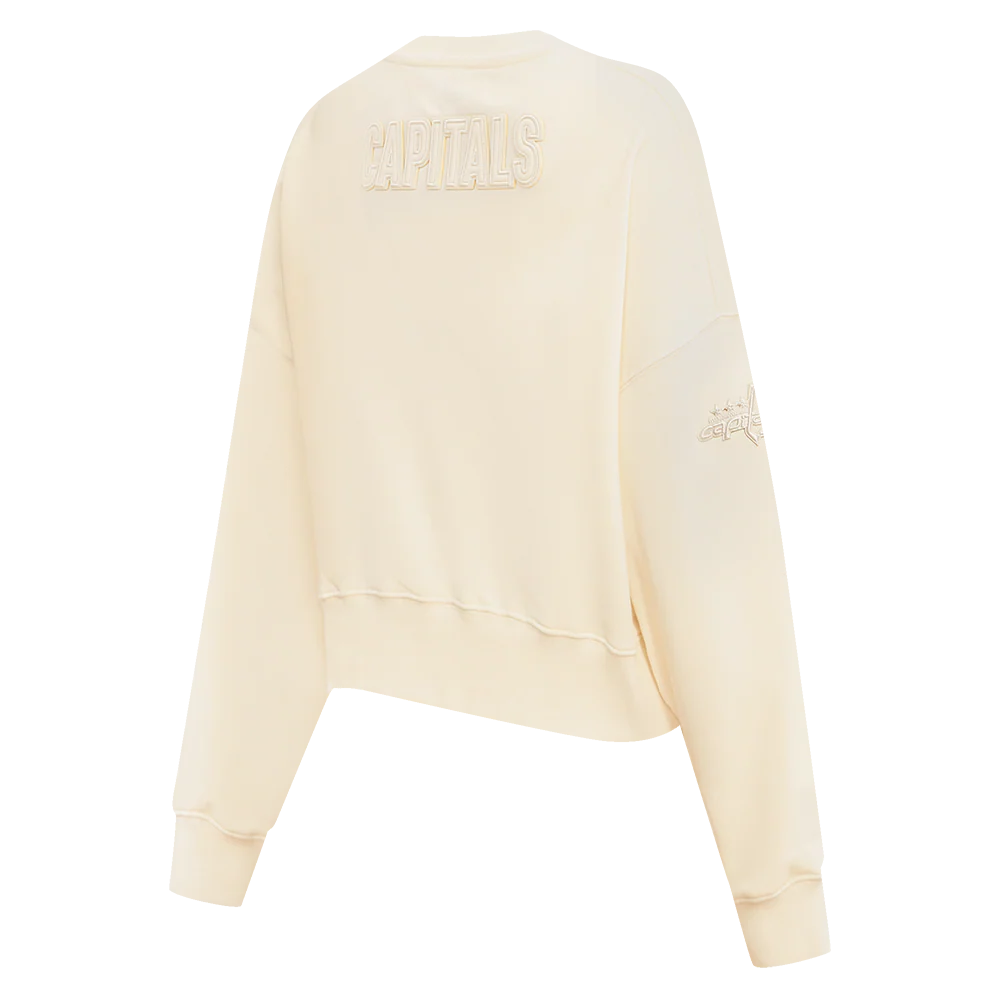 NHL WASHINGTON CAPITALS NEUTRAL WOMEN'S CREWNECK