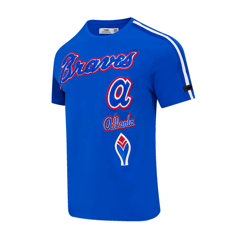 MLB ATLANTA BRAVES RETRO CLASSIC MEN'S STRIPED TOP