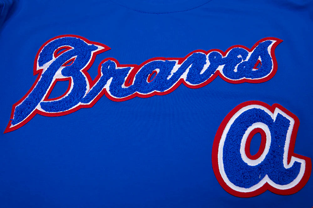 MLB ATLANTA BRAVES RETRO CLASSIC MEN'S STRIPED TOP