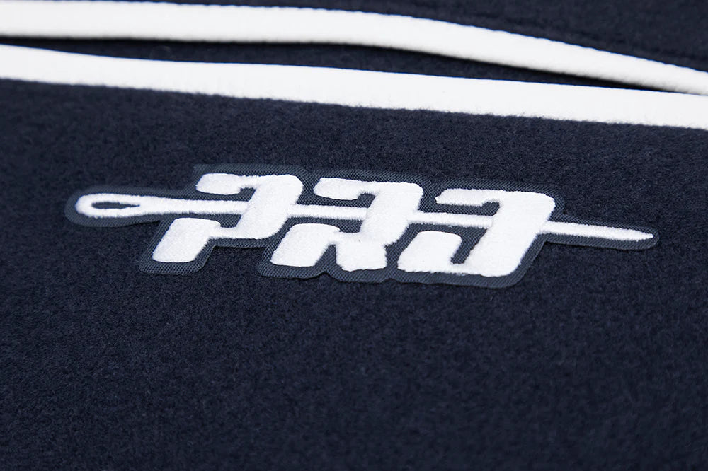 MLB ATLANTA BRAVES MASHUP MEN'S RIB WOOL VARSITY JACKET