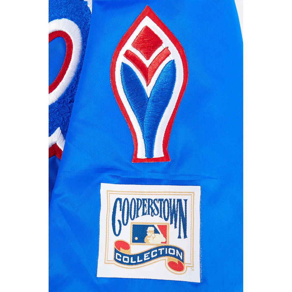 MLB ATLANTA BRAVES RETRO CLASSIC BIG BOYS RIB SATIN JACKET