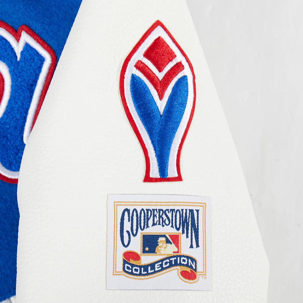 MLB ATLANTA BRAVES RETRO CLASSIC TODDLER BOYS RIB WOOL VARSITY JACKET