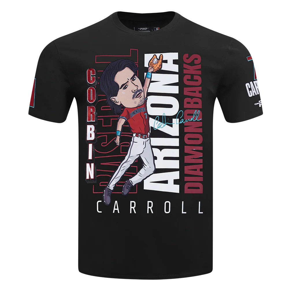 MLB ARIZONA DIAMONDBACKS CORBIN CARROLL #7 REMIX AVATAR SINGLE JERSEY MEN'S TOP