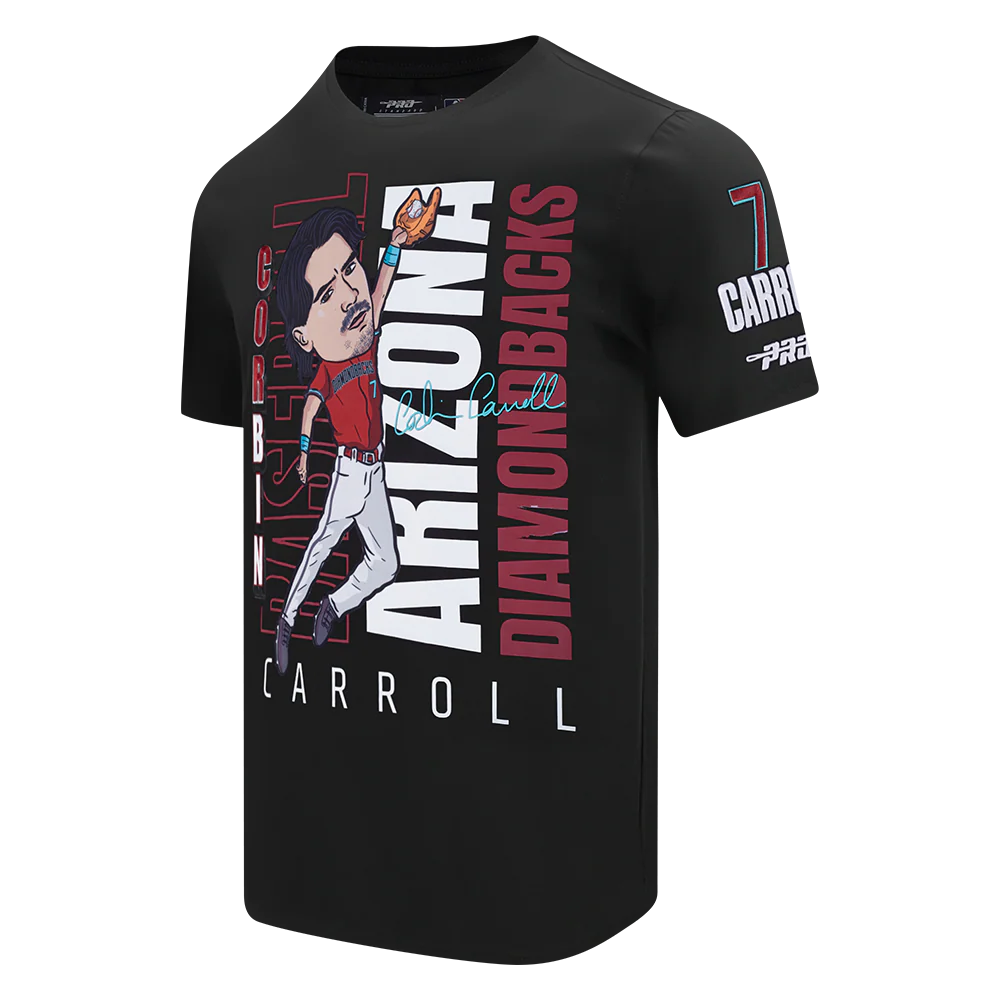 MLB ARIZONA DIAMONDBACKS CORBIN CARROLL #7 REMIX AVATAR SINGLE JERSEY MEN'S TOP