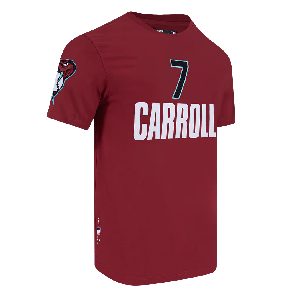 MLB ARIZONA DIAMONDBACKS CORBIN CARROLL #7 CLASSIC MEN'S SINGLE JERSEY MEN'S TOP