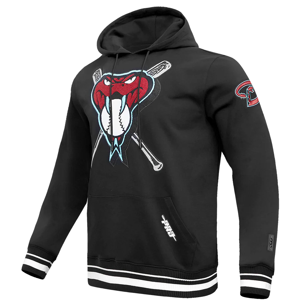 MLB ARIZONA DIAMONDBACKS MASHUP MEN'S RIB PULLOVER HOODIE