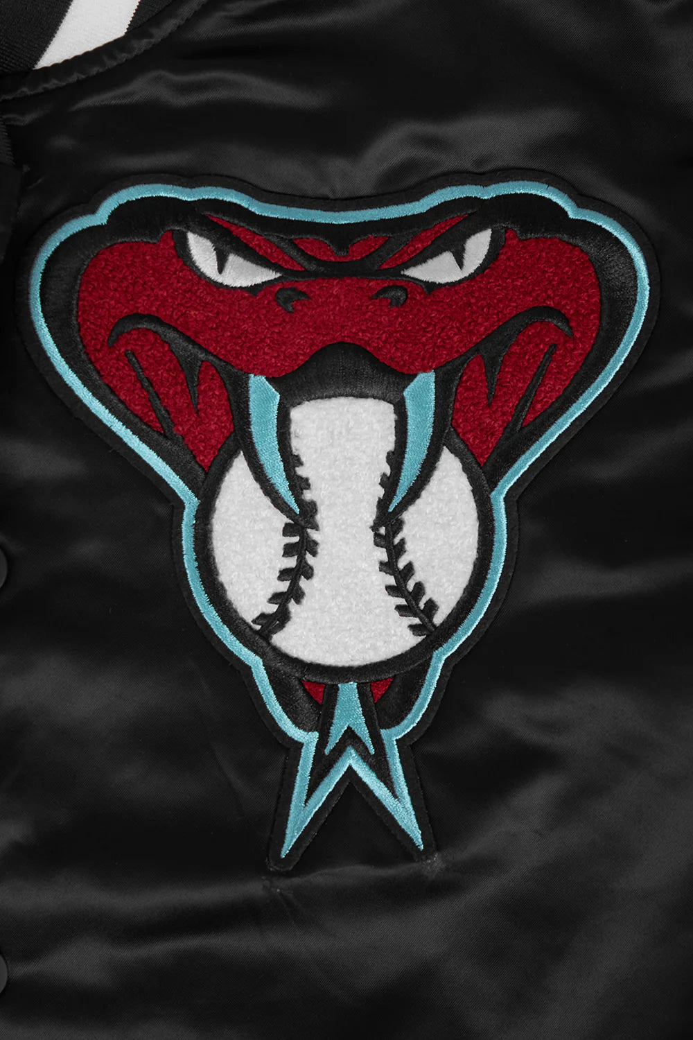 MLB ARIZONA DIAMONDBACKS MASHUP MEN'S RIB SATIN JACKET