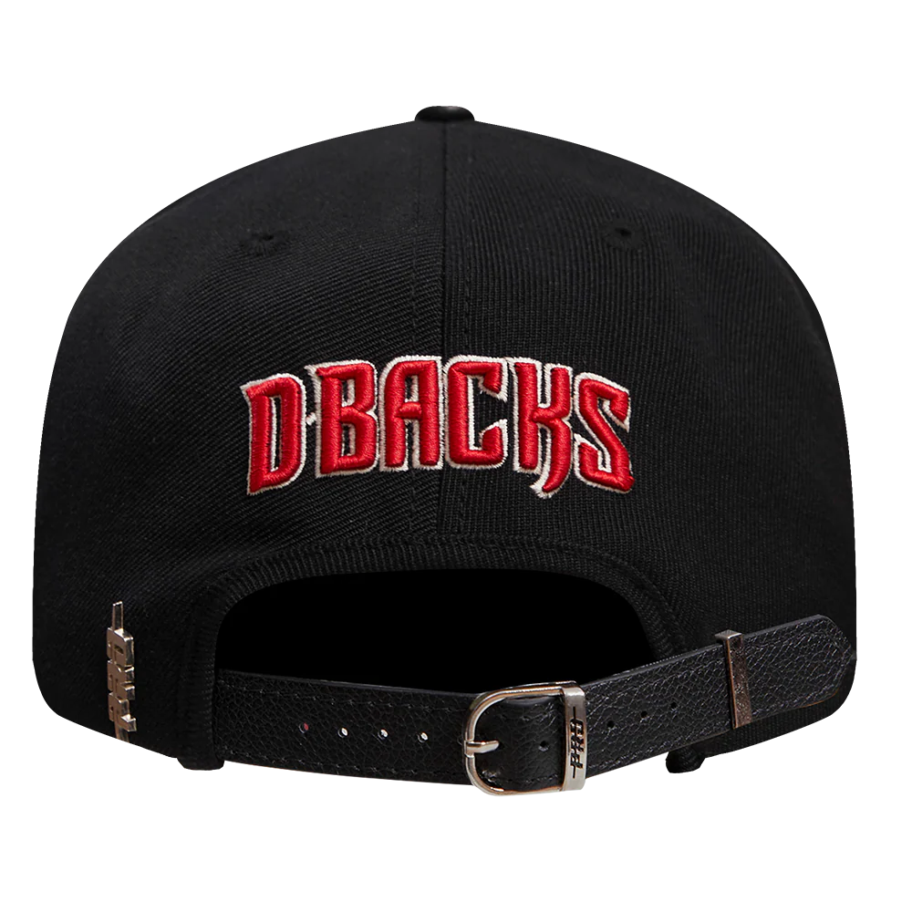 MLB ARIZONA DIAMONDBACKS SCRIPT TAIL WOOL STRAPBACK
