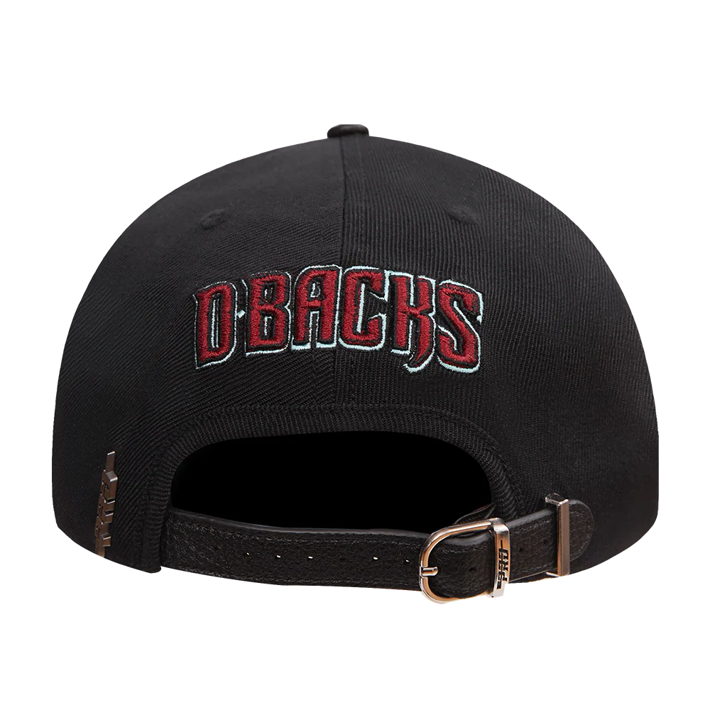 MLB ARIZONA DIAMONDBACKS MASHUP UNISEX WOOL LEATHER STRAPBACK HAT