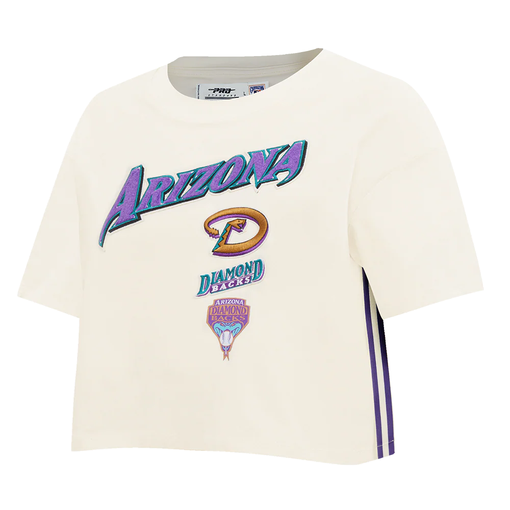 MLB ARIZONA DIAMONDBACKS RETRO CLASSIC WOMEN'S BOXY TOP