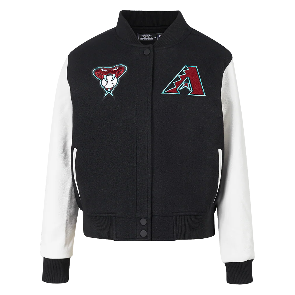 MLB ARIZONA DIAMONDBACKS CLASSIC WOMEN'S WOOL VARSITY JACKET