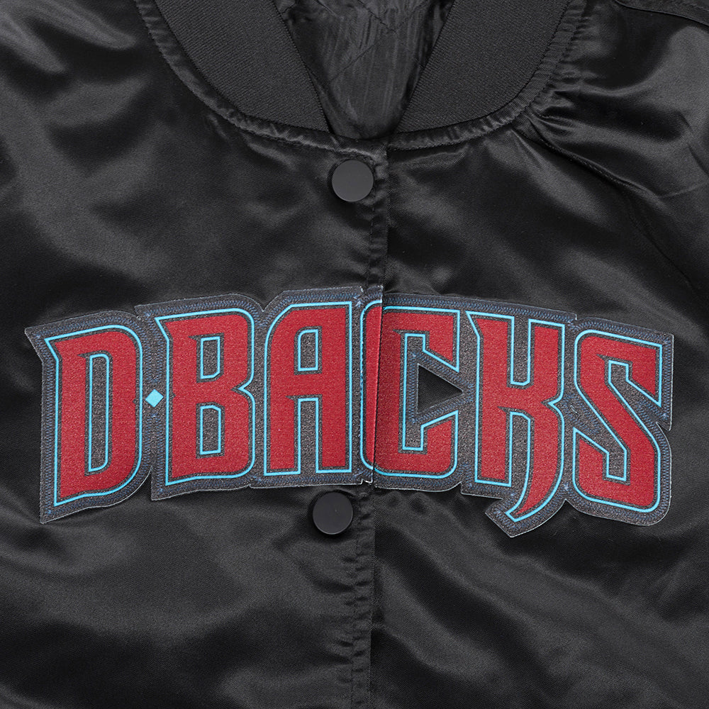 MLB ARIZONA DIAMONDBACKS CLASSIC WOMEN'S SATIN JACKET