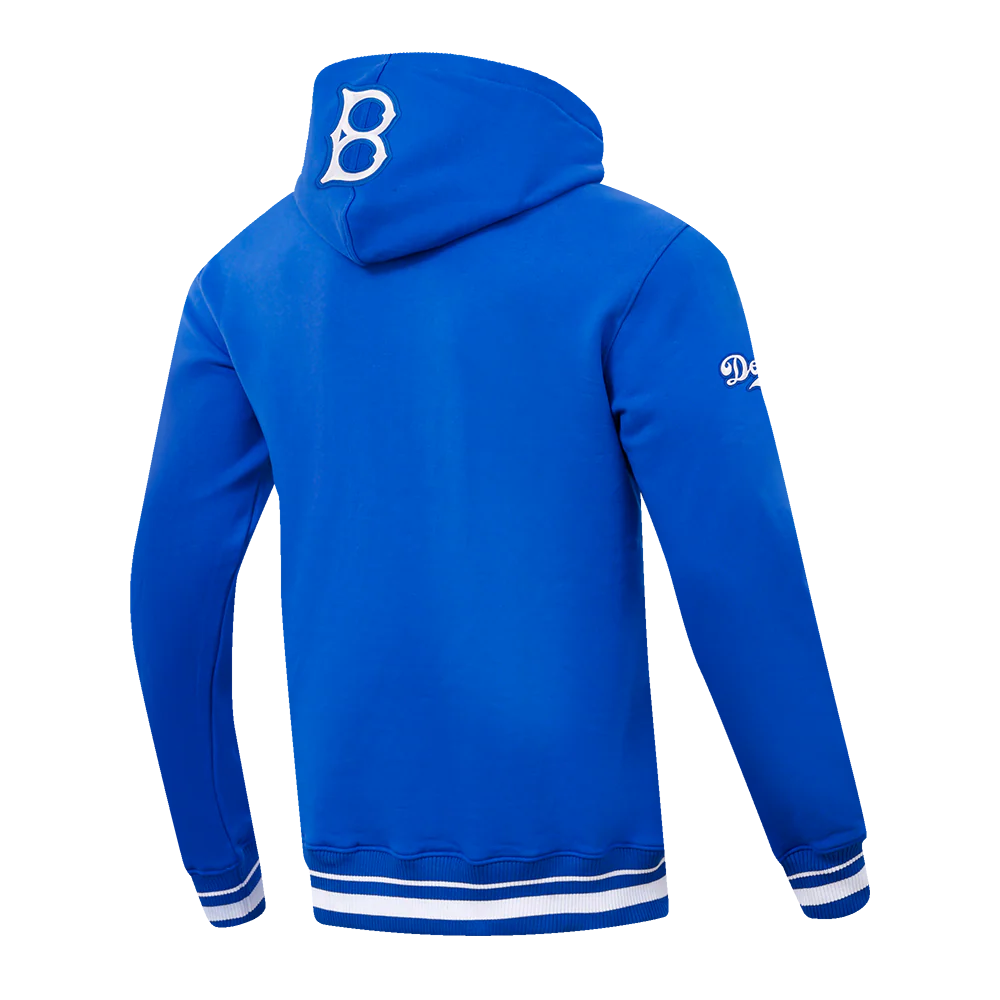 MLB BROOKLYN DODGERS RETRO CLASSIC MEN'S PULLOVER HOODIE