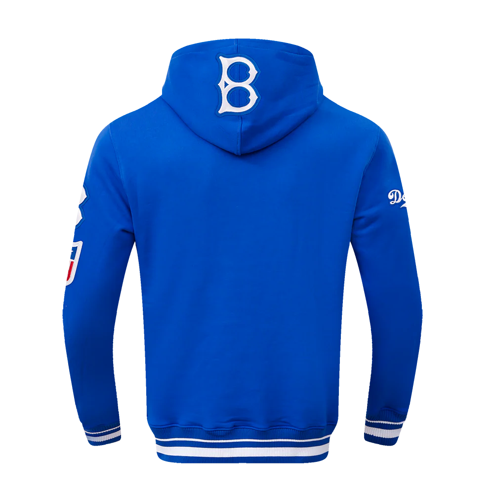 MLB BROOKLYN DODGERS RETRO CLASSIC MEN'S PULLOVER HOODIE