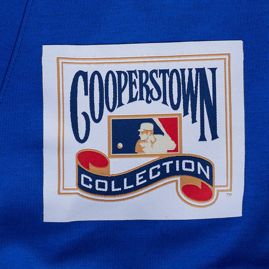 MLB BROOKLYN DODGERS COOPERSTOWN LOGO PRO GAME DAY MEN'S DOUBLE KNIT JACKET