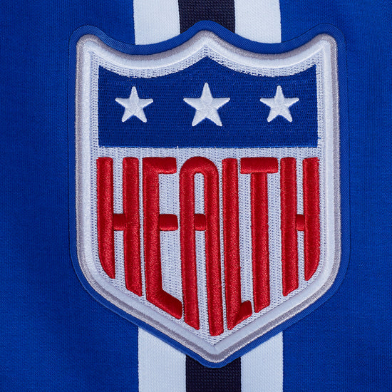 MLB BROOKLYN DODGERS COOPERSTOWN LOGO PRO GAME DAY MEN'S DOUBLE KNIT JACKET