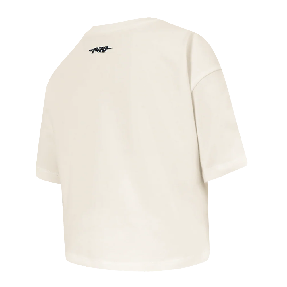 MLB BROOKLYN DODGERS RETRO CLASSIC TODDLER GIRLS SHORT SLEEVE BOXY TOP