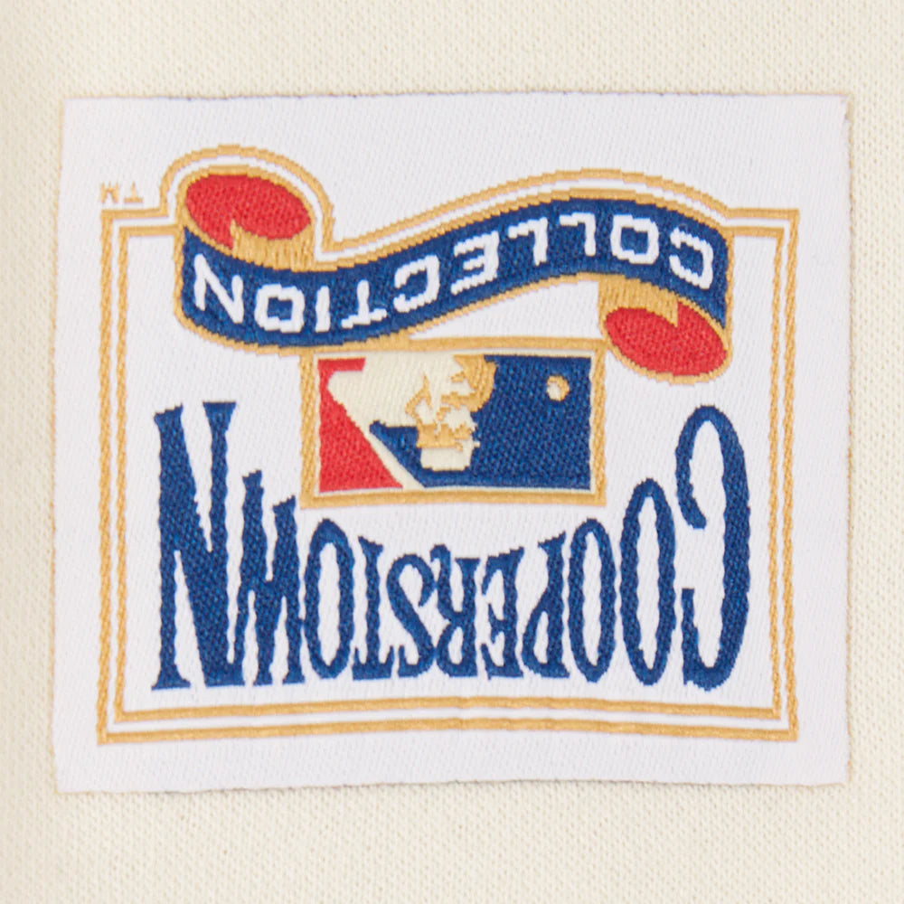 MLB BROOKLYN DODGERS RETRO CLASSIC TODDLER GIRLS RIB FLEECE PO HOODIE