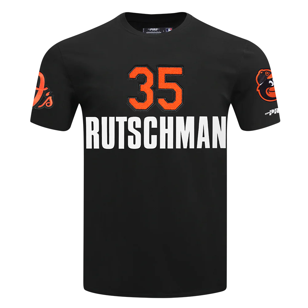 MLB BALTIMORE ORIOLES ADLEY RUTSCHMAN #35 CLASSIC MEN'S SINGLE JERSEY MEN'S TOP