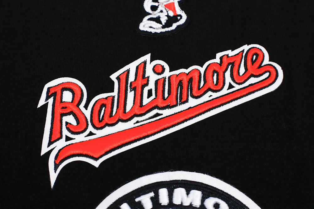 MLB BALTIMORE ORIOLES RETRO CLASSIC MEN'S STRIPED TOP