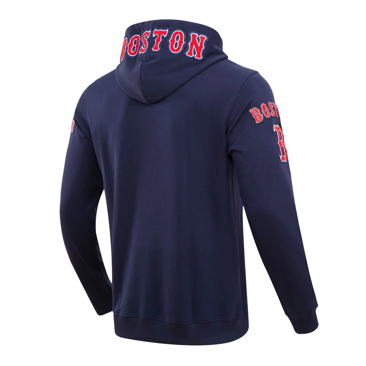 MLB BOSTON RED SOX CLASSIC CHENILLE MEN'S PULLOVER HOODIE