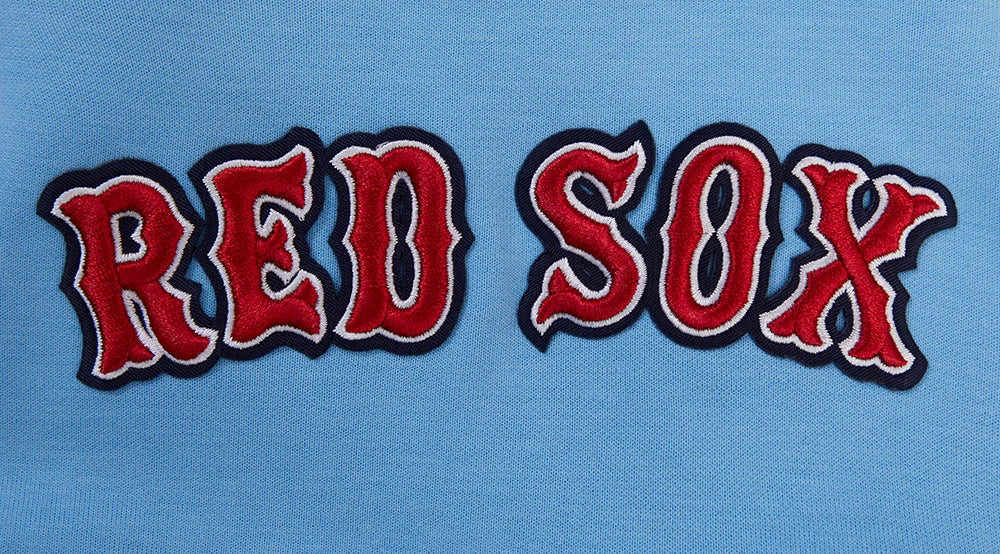 MLB BOSTON RED SOX CLASSIC CHENILLE MEN'S PULLOVER HOODIE