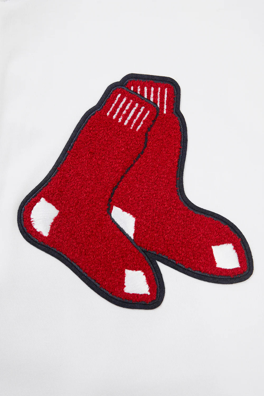 MLB BOSTON RED SOX CLASSIC CHENILLE MEN'S FULL ZIP PULLOVER HOODIE