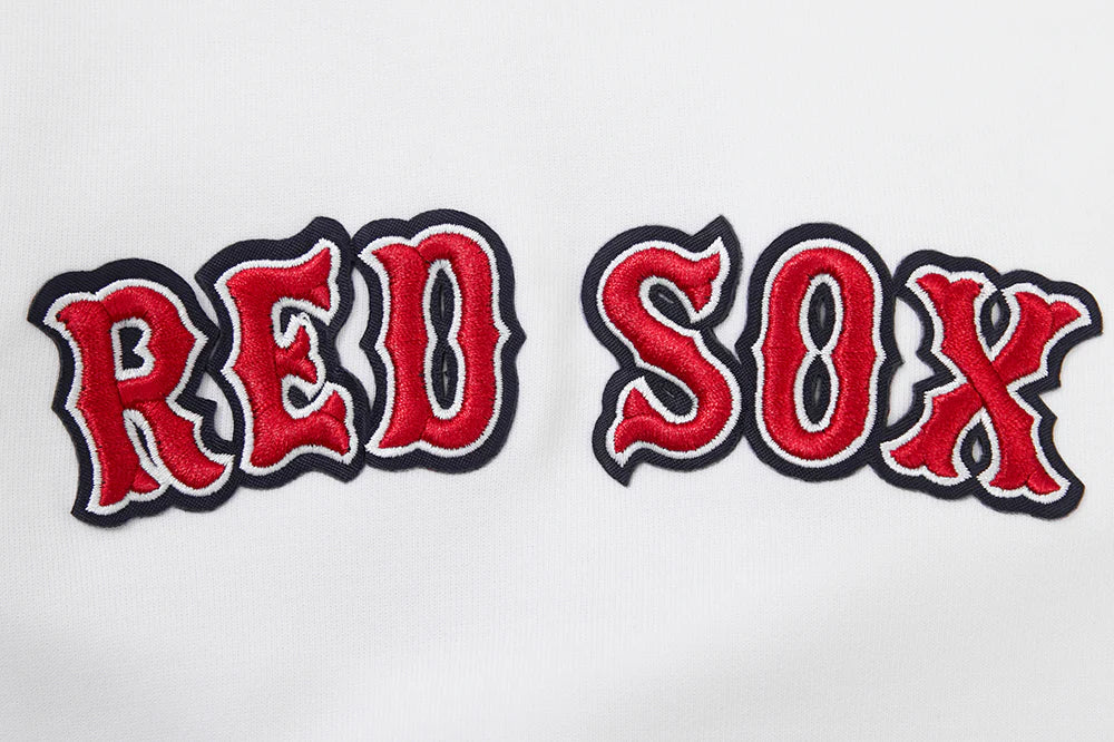 MLB BOSTON RED SOX CLASSIC CHENILLE MEN'S FULL ZIP PULLOVER HOODIE