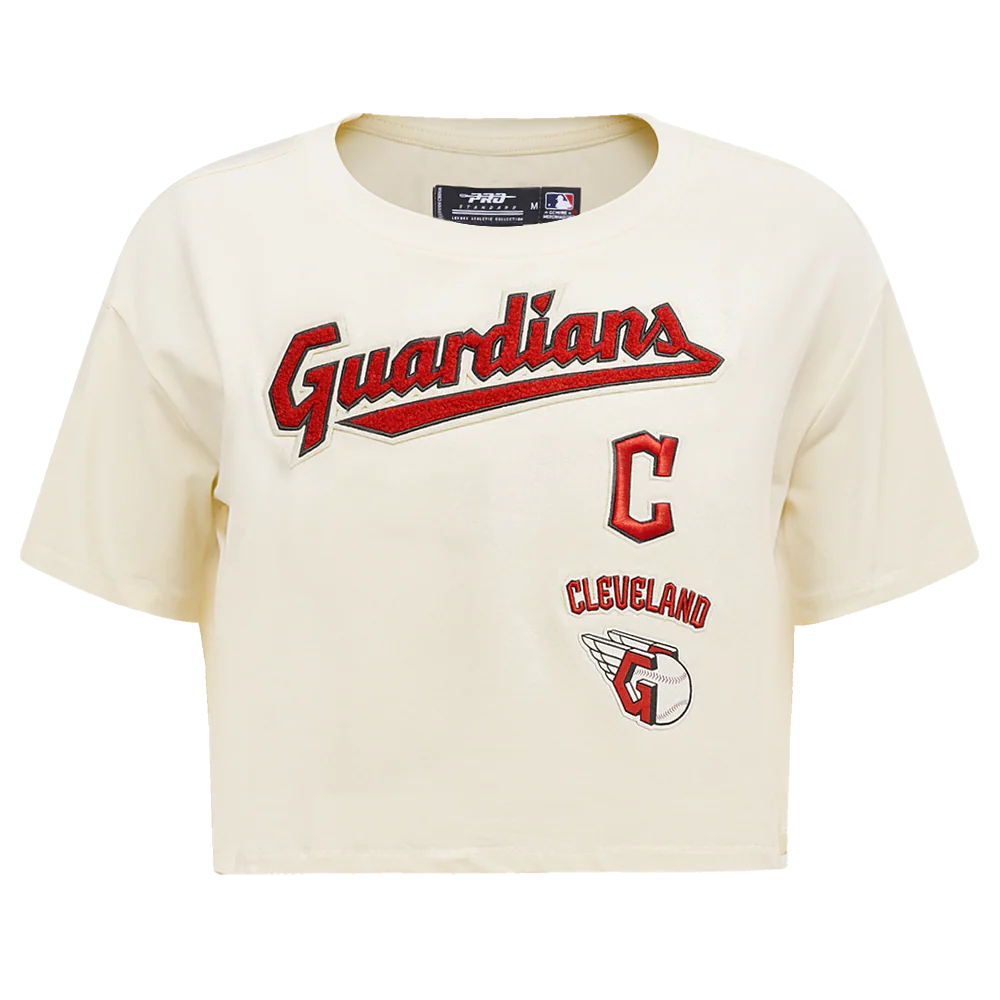 MLB CLEVELAND GUARDIANS RETRO CLASSIC WOMEN'S BOXY TOP