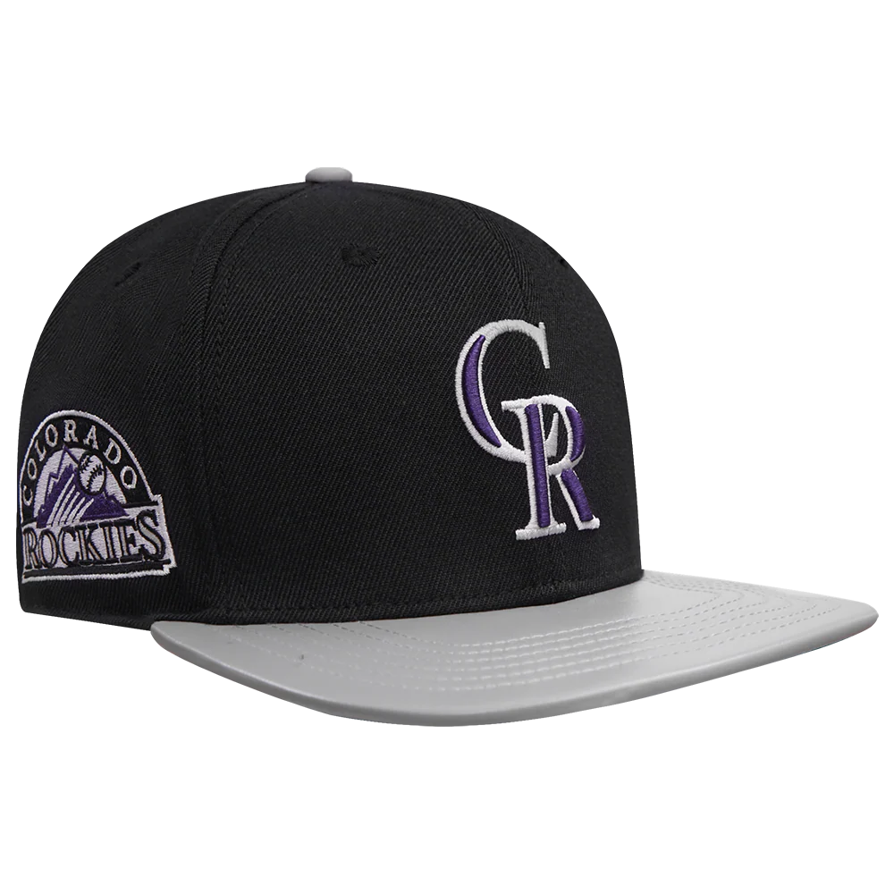 MLB COLORADO ROCKIES RETRO CLASSIC UNISEXS 6 PANEL STRAPBACK