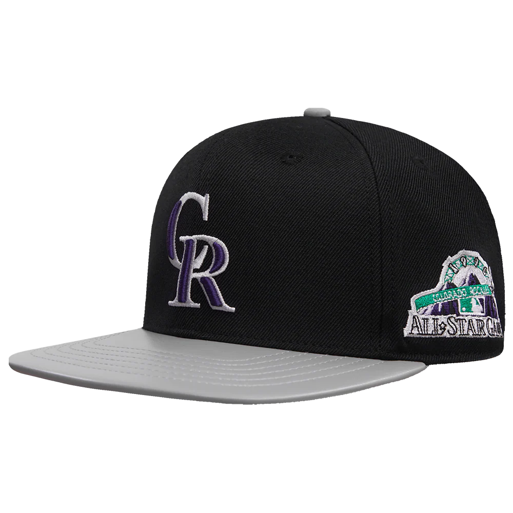 MLB COLORADO ROCKIES RETRO CLASSIC UNISEXS 6 PANEL STRAPBACK