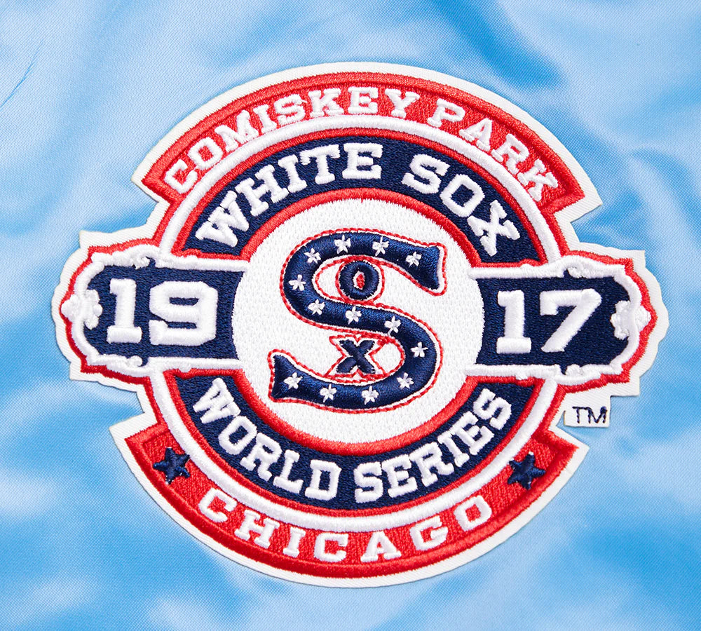 MLB CHICAGO WHITE SOX RETRO CLASSIC MEN'S RIB SATIN JACKET