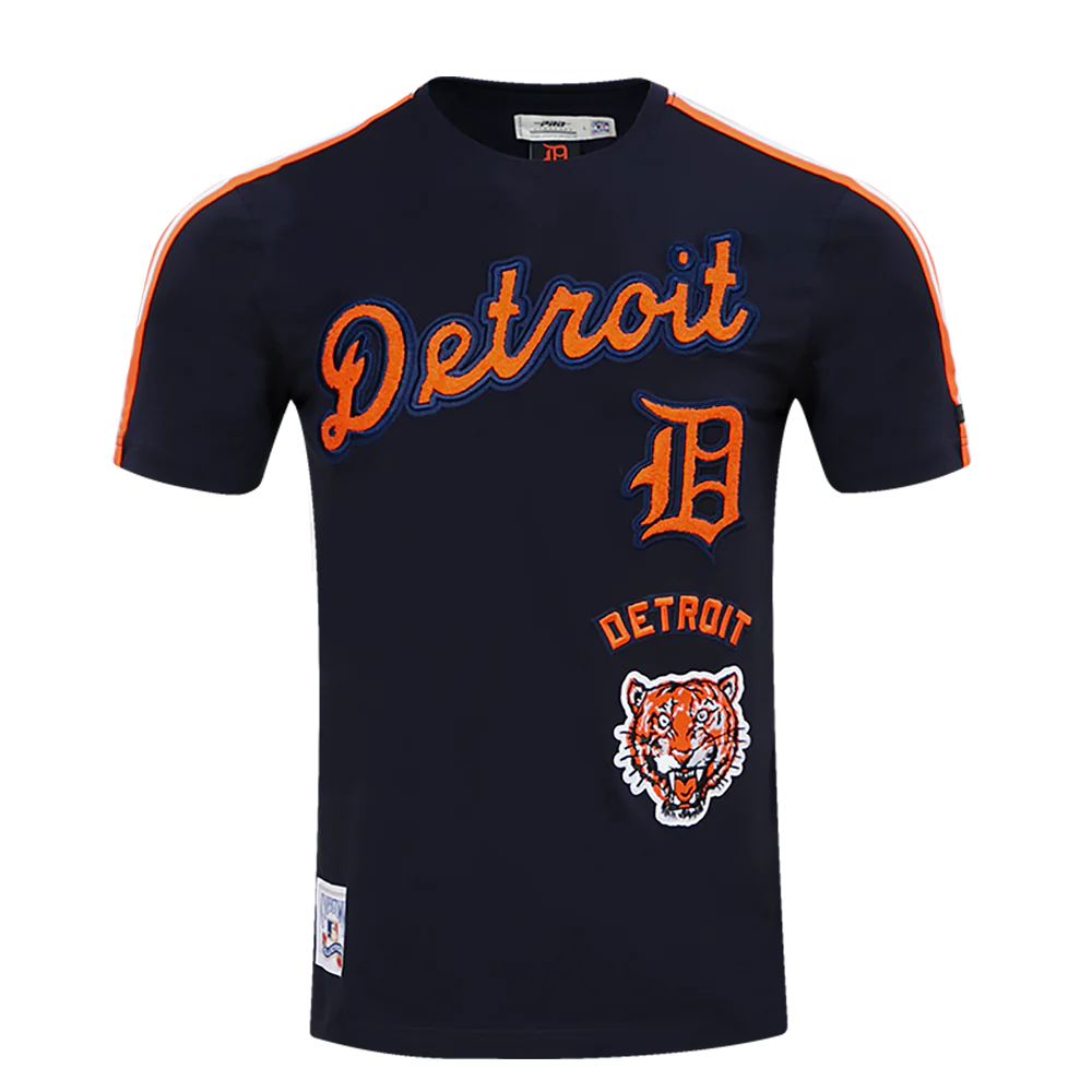 MLB DETROIT TIGERS RETRO CLASSIC MEN'S STRIPED TOP