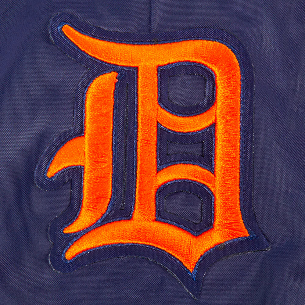 MLB DETROIT TIGERS RETRO CLASSIC BIG BOYS RIB SATIN JACKET