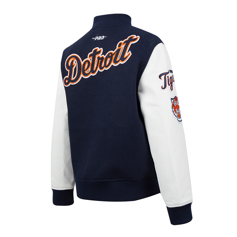 MLB DETROIT TIGERS CLASSIC BIG BOYS WOOL VARSITY JACKET